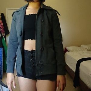 Gray jacket love tree